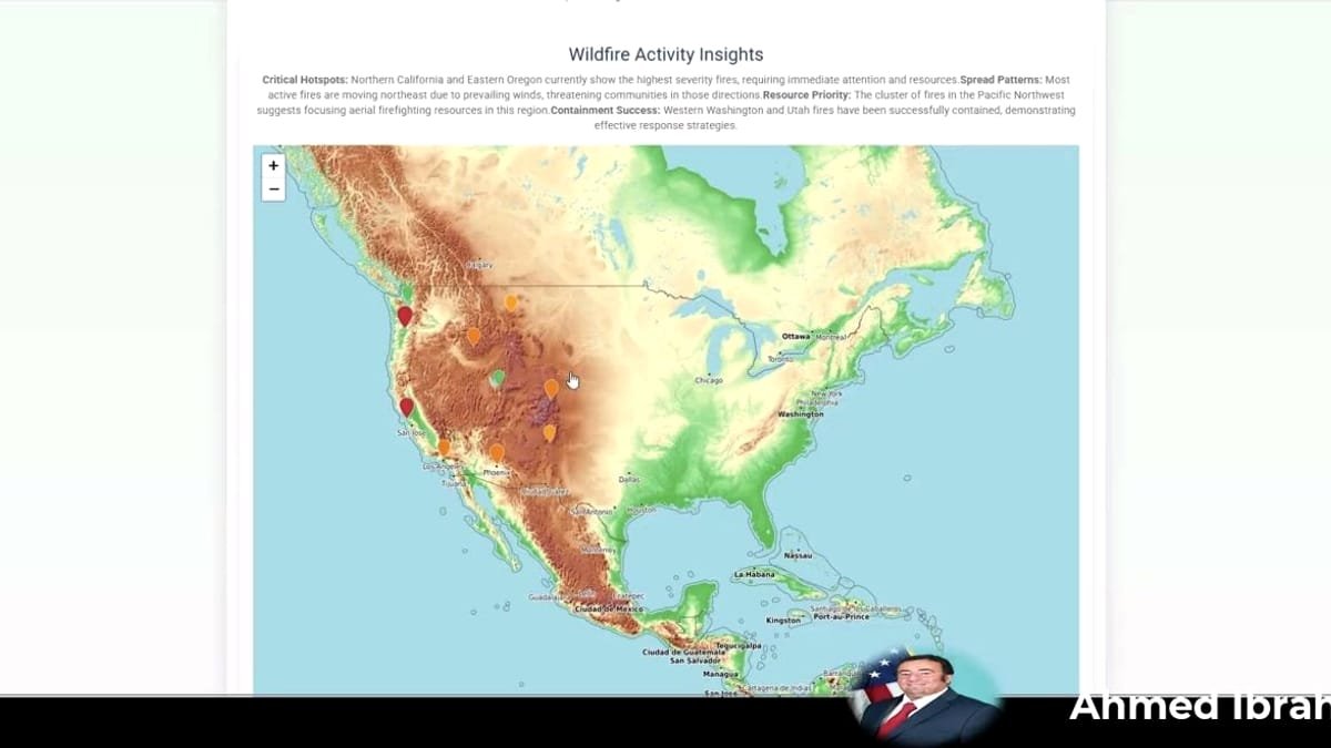 Francisca Wildfire Prediction demo